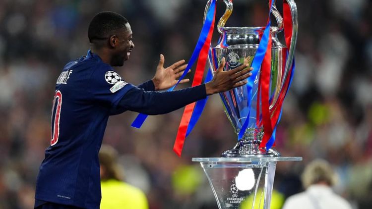 dembele blesse ?