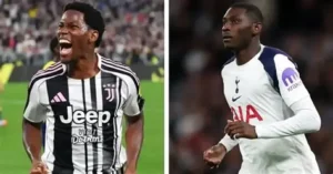 ⚡ 3 infos mercato du jour… 🔴⚫ Rennes rêve de Jonathan David. ⚪⚫ La Juve insiste pour Kolo Muani. 🔵⚪ Lille temporise sur Nianzou. #StadeRennais #JonathanDavid #KoloMuani #LOSC #Mercato #Football