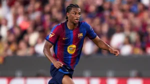⚡ Balde veut rester au Barça ! 💰 United prêt à 40 M€. 👀 Le club catalan cherche des liquidités. #Barça #Balde #ManchesterUnited #Mercato #Football