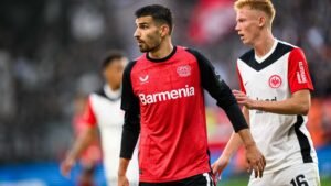 ⚡ Rennes veut Terrier en prêt ! 🔴⚫ Leverkusen pourrait céder son attaquant. 👀 Retour possible au Roazhon Park. #SRFC #Terrier #Mercato #Football
