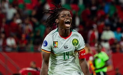 ⚡ Ngock reine d’Afrique ! 🇨🇲 Championne avec le Cameroun. ✈️ Déjà partie à Washington Spirit. #CAN2026 #Ngock #Cameroun #FootballFéminin #NWSL